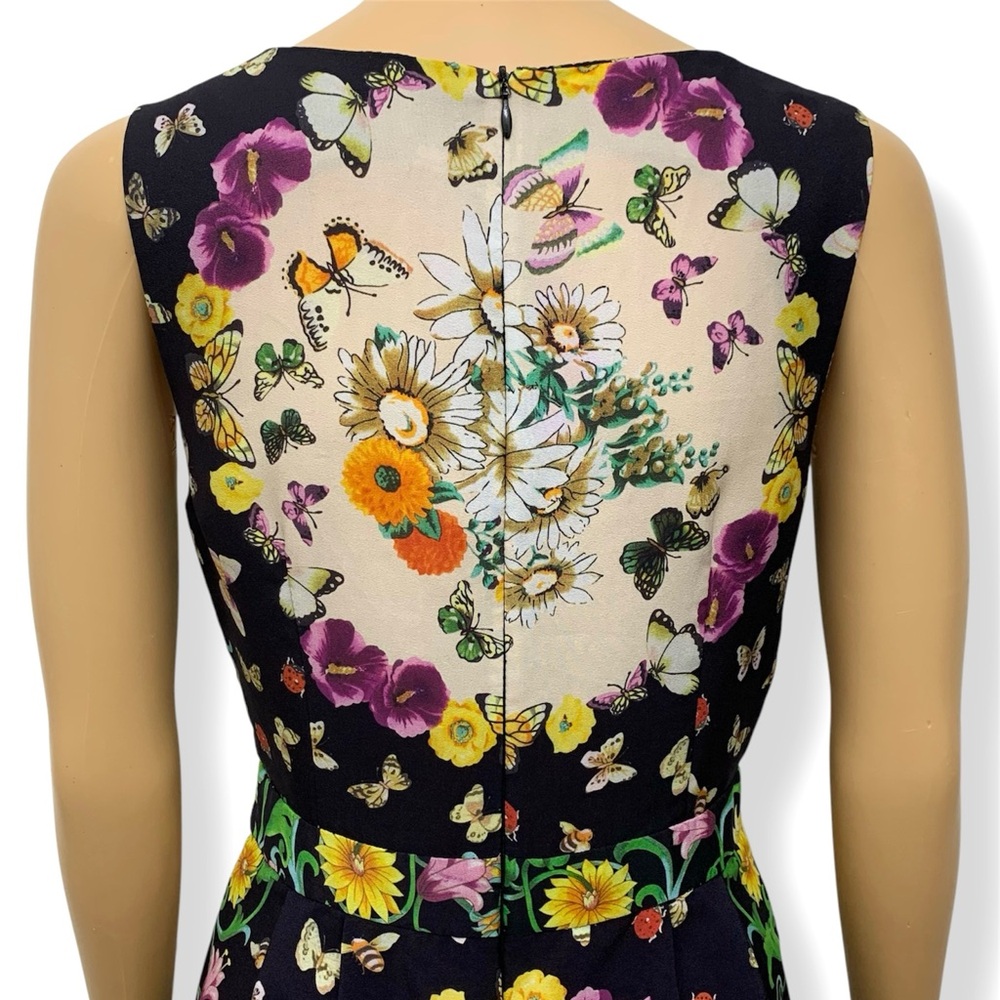 FARM Rio Floral Garden Casual Cocktail Mini Dress Size S - Picture 9 of 13